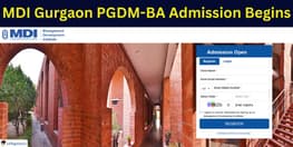 MDI Gurgaon PGDM Business Administration Admission 2026 Begins Get More Details Here